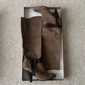 Rosegold Suede Boots